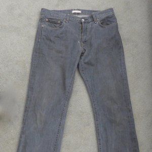 UNIGLO Mens 33 x 34 Jeans - Grey